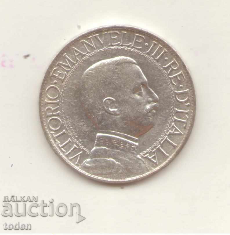 ++ Italia-1 Lira-1913 R-KM # 45-Vittorio Emanuele III-argint cu preț € 11.25 | 22.00 BGN