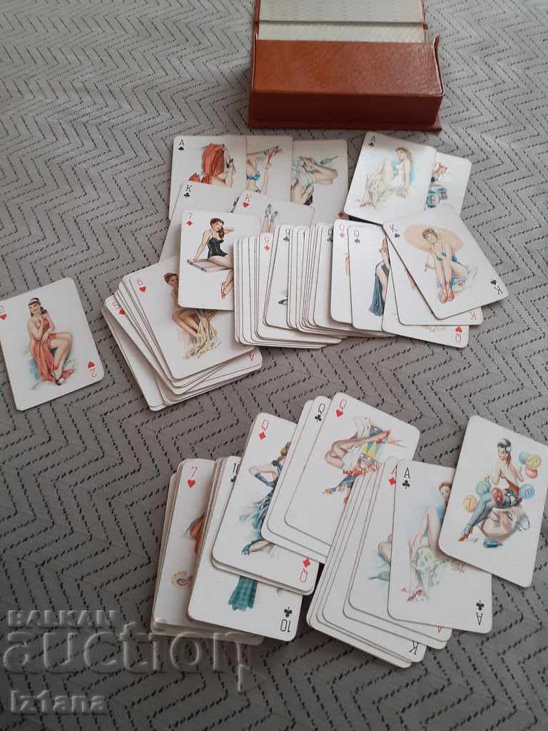 Auction  Old playing cards