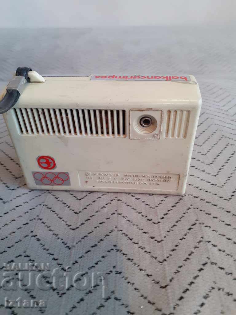 Delivery of Old radio, radio receiver SANYO