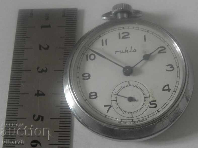 Auction  RARE POCKET WATCH-UMF-RUHLA
