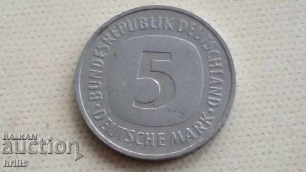GERMANIA 1991 - 5 MARCI