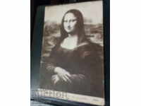 card of the Mona Lisa