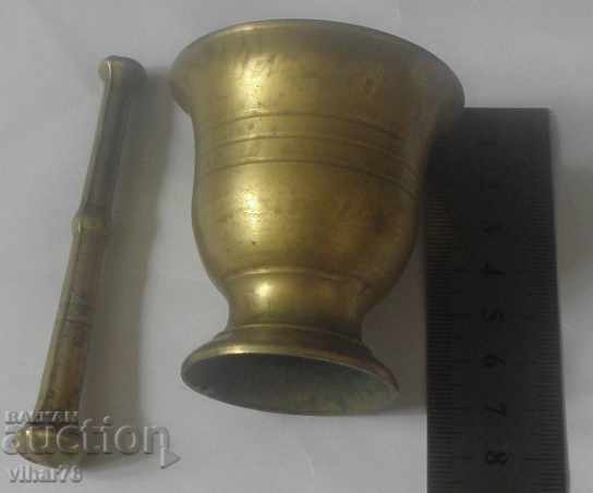 Auction Old bronze mortar Auction Old bronze mortar