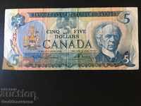 Canada 5 Dollars 1972 Pick 87 Ref 6885