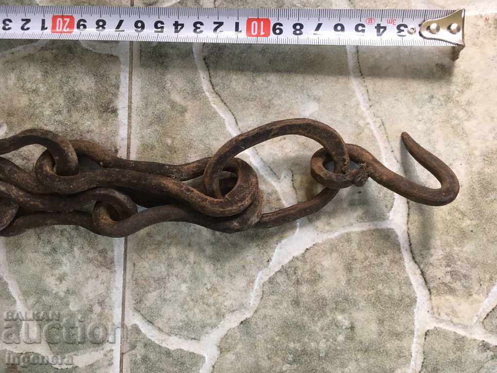 CHANGEL CHAIN FOR WROUGHT IRON FIREPLACE with price 33.00 BGN | € 16.87 CHANGEL CHAIN FOR WROUGHT IRON FIREPLACE with price 33.00 BGN | € 16.87