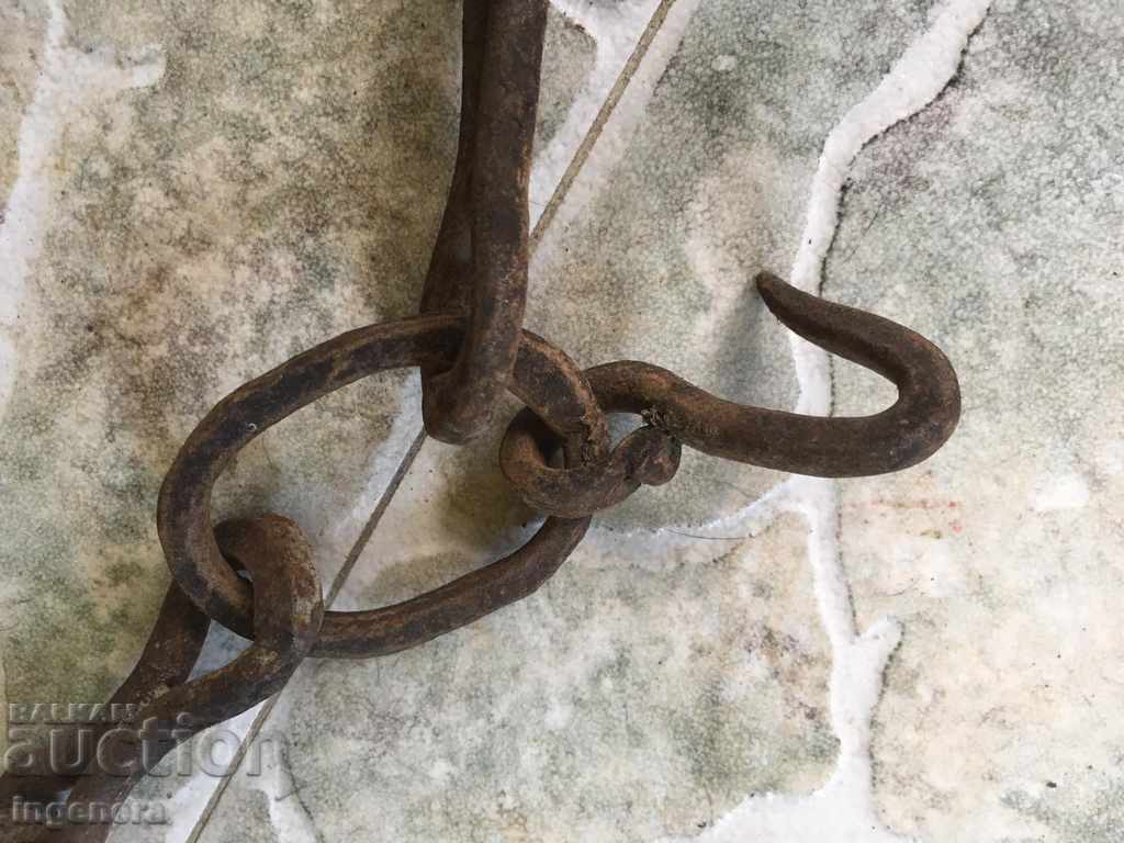 CHANGEL CHAIN FOR WROUGHT IRON FIREPLACE - 6 CHANGEL CHAIN FOR WROUGHT IRON FIREPLACE - 6