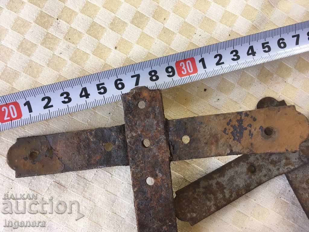 HINGES FROM AND FOR VILLAGE GATE OUTDOOR INSTALLATION-3 PCS - 5 HINGES FROM AND FOR VILLAGE GATE OUTDOOR INSTALLATION-3 PCS - 5