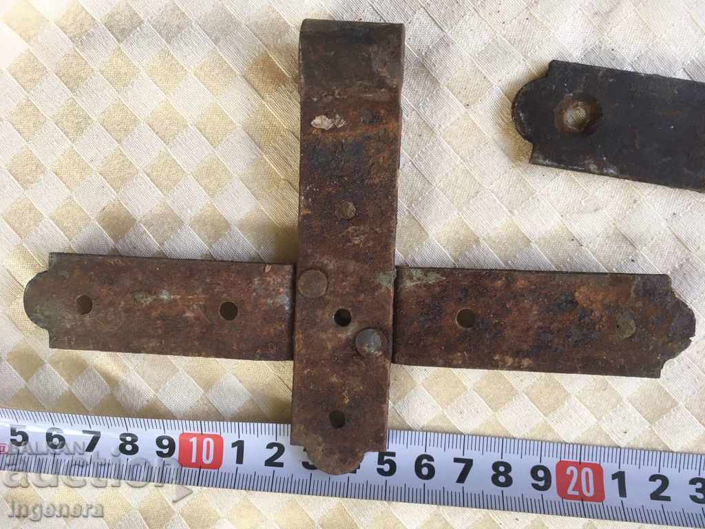 BALAMA PENTRU POARTĂ RUSTICĂ MONTAJ EXTERN METAL-2 BUC cu preț € 4.20 | 8.21 BGN