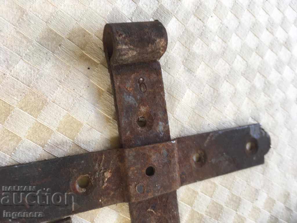 Auction HINGE FOR VILLAGE GATE OUTDOOR INSTALLATION METAL-2 PCS Auction HINGE FOR VILLAGE GATE OUTDOOR INSTALLATION METAL-2 PCS