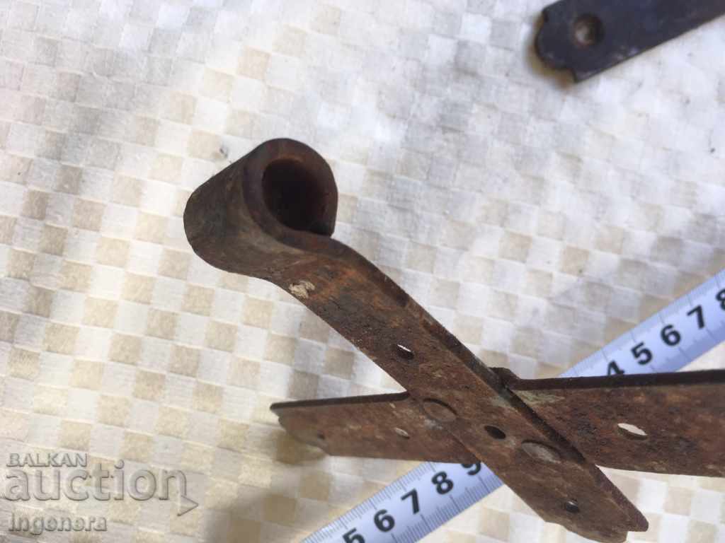 Livrarea BALAMA PENTRU POARTĂ RUSTICĂ MONTAJ EXTERN METAL-2 BUC