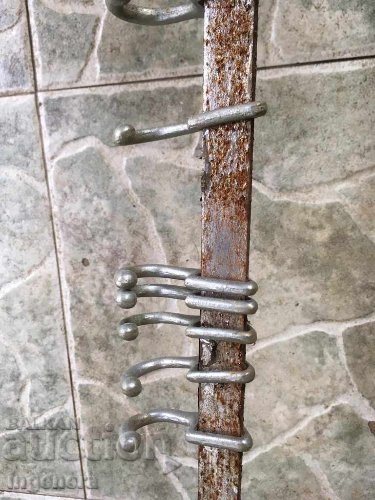 CUIER RUSTIC DIN METAL PENTRU CASĂ DE ȚARĂ - 6