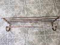 RUSTIC FARMHOUSE METAL COAT HANGER