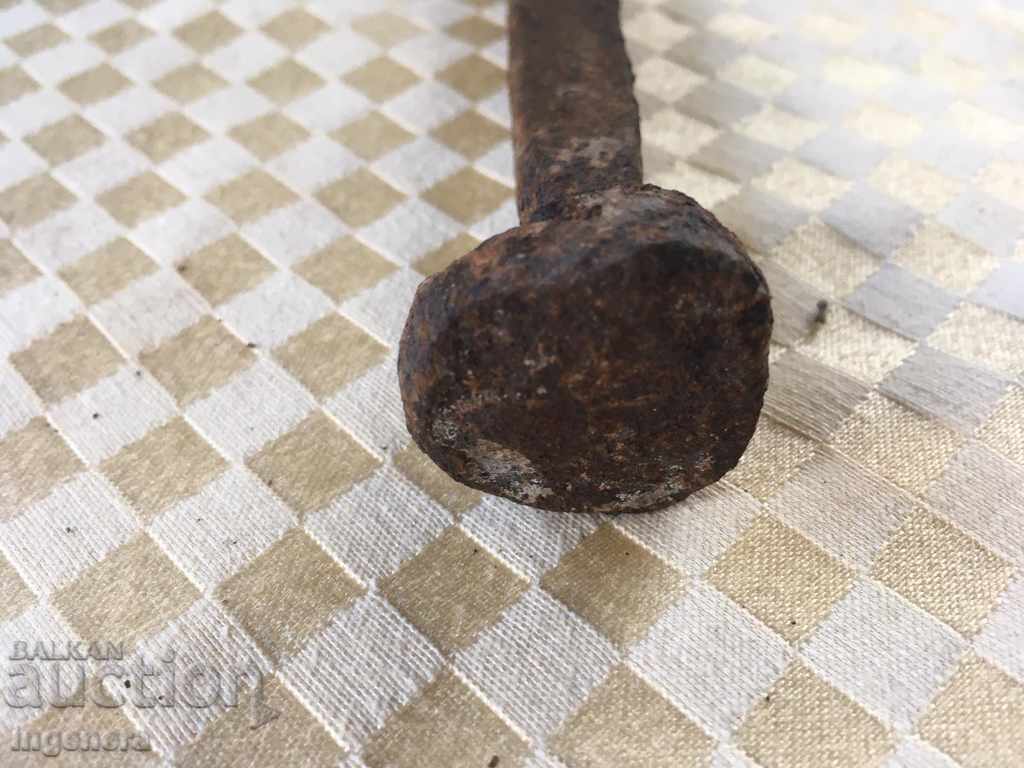 PENTĂ DE FIER VECHE UNEALTĂ FORJATĂ - 6