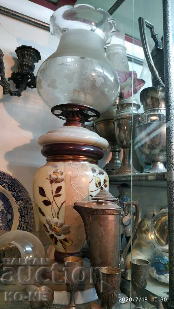 Old kerosene lamps, 2 pieces - 5