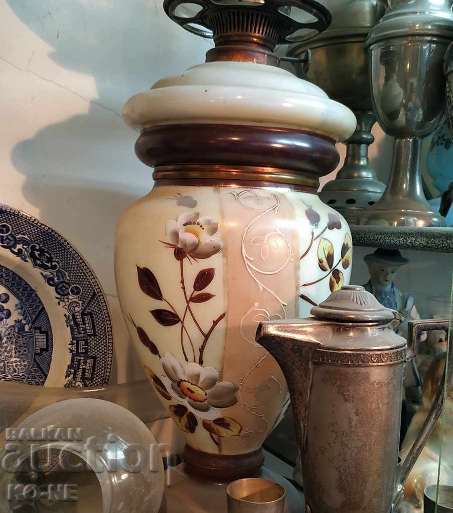 Old kerosene lamps, 2 pieces - 6