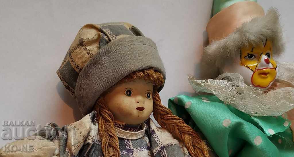 Licitație Porțelan vechi, păpuși din ceramică, păpușă