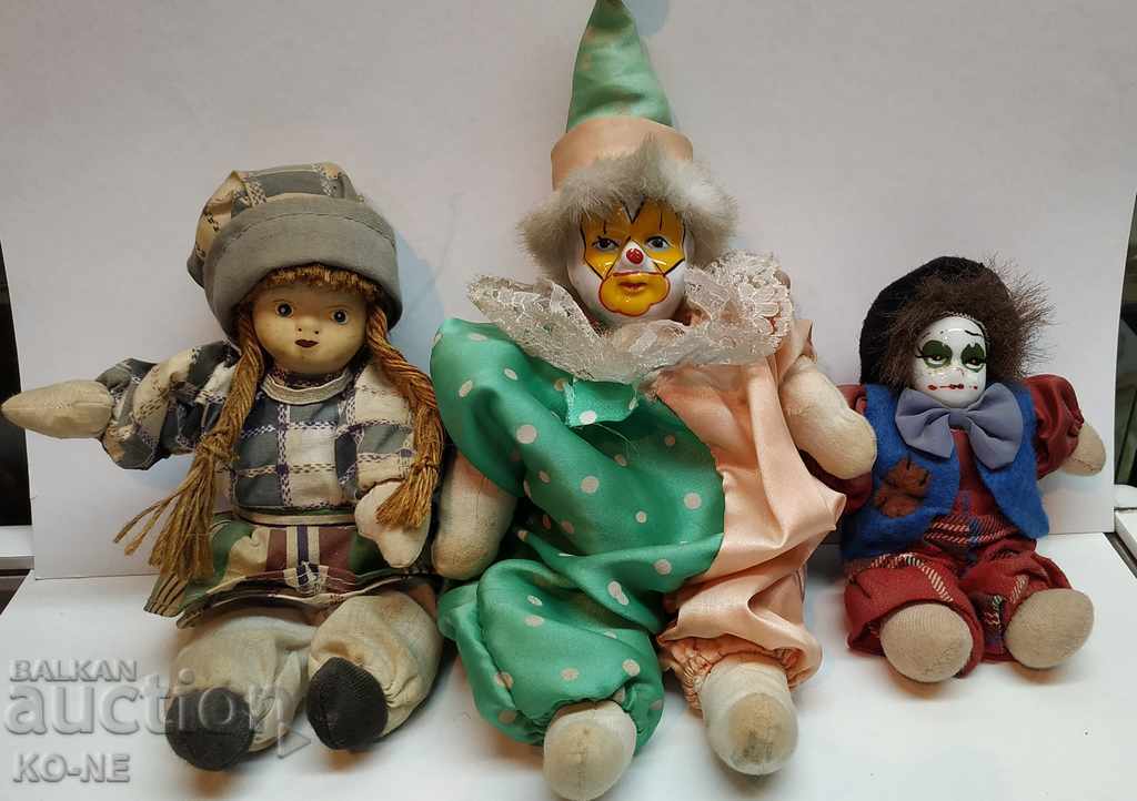 Old porcelain, ceramic dolls, doll