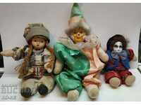 Old porcelain, ceramic dolls, doll