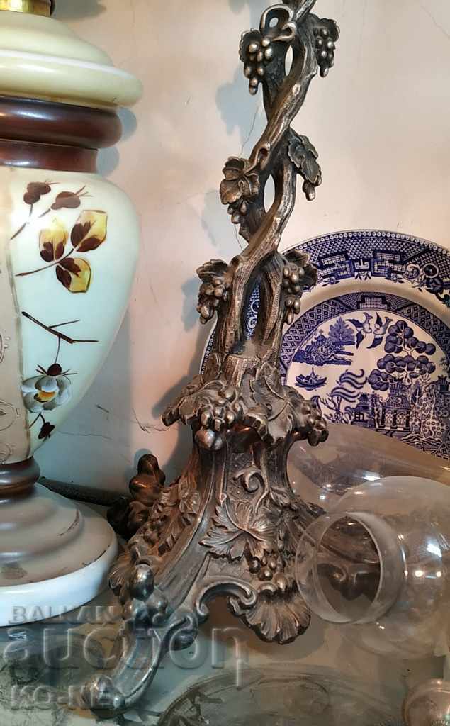 Auction  Old candlestick FRAGE / FRAGET /