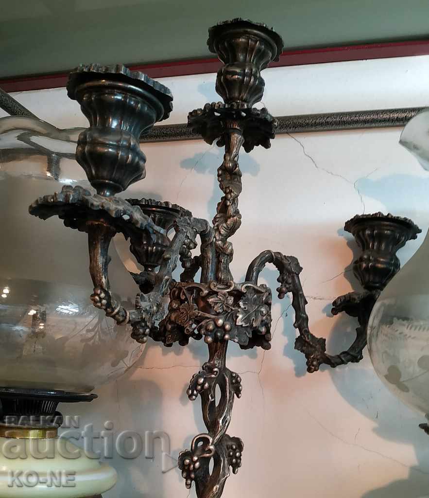 Old candlestick FRAGE / FRAGET / - 6 Old candlestick FRAGE / FRAGET / - 6