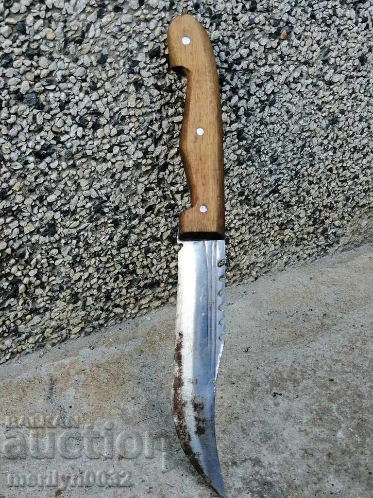 Old butcher knife kulak dagger with price 49.00 BGN | € 25.05 Old butcher knife kulak dagger with price 49.00 BGN | € 25.05