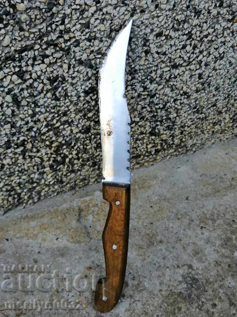 Auction Old butcher knife kulak dagger Auction Old butcher knife kulak dagger