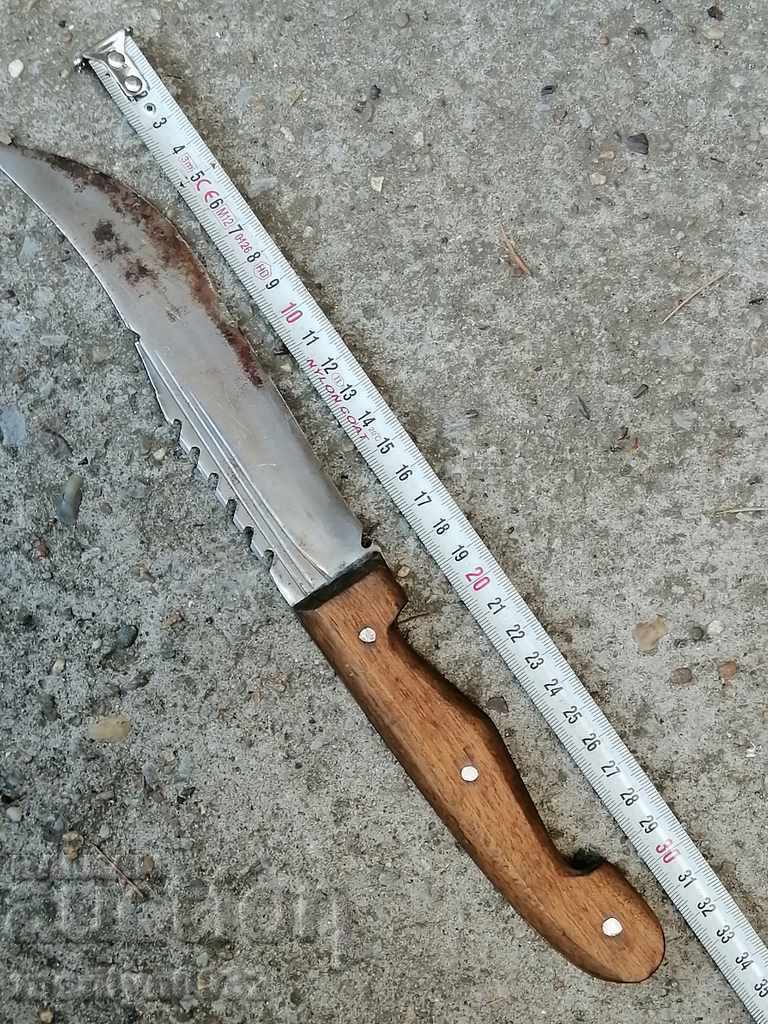 Old butcher knife kulak dagger - 6 Old butcher knife kulak dagger - 6