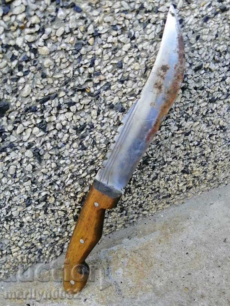 Old butcher knife kulak dagger