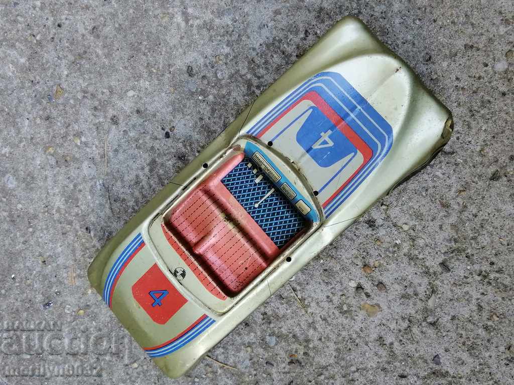 Children's tin toy car car cart - 6