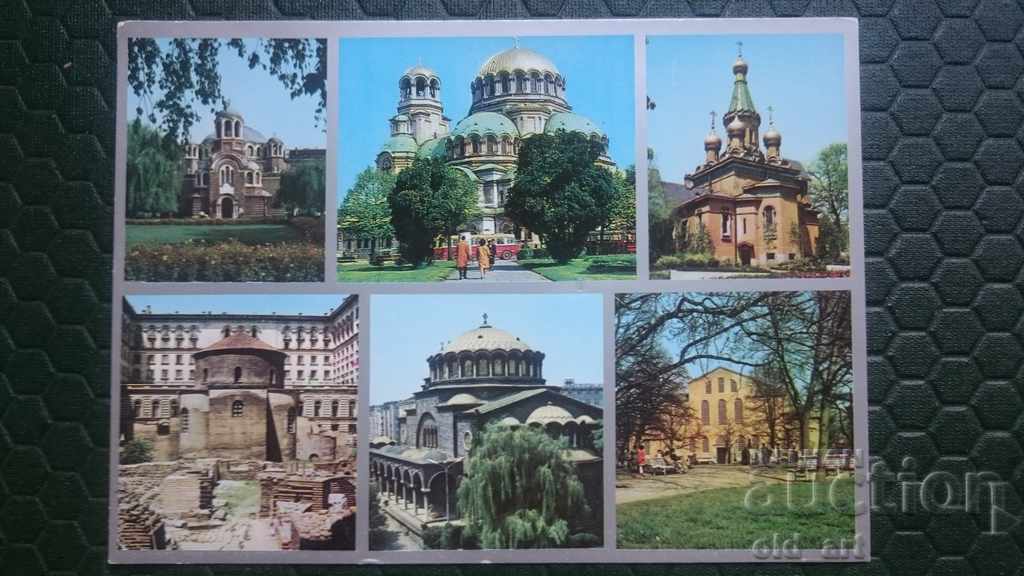 Καρτ ποστάλ - Σόφια, Εκκλησίες