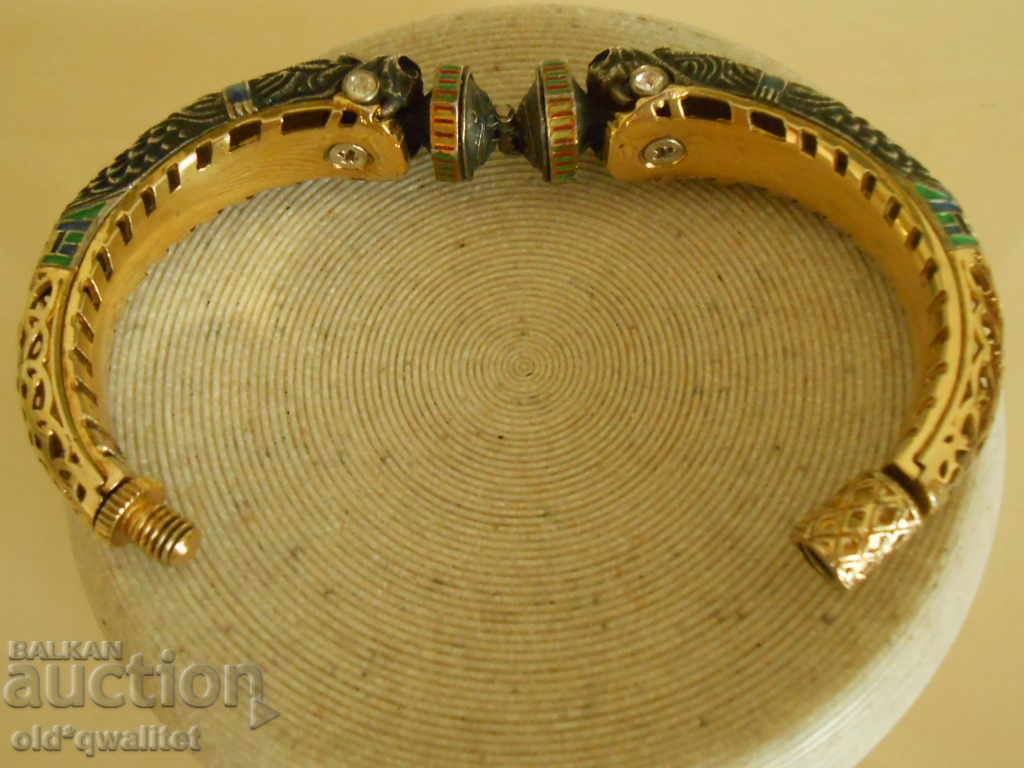 Designer SILVER BRACELET, ENAMEL, SILVER 800 with price 807.00 BGN | € 412.61 Designer SILVER BRACELET, ENAMEL, SILVER 800 with price 807.00 BGN | € 412.61