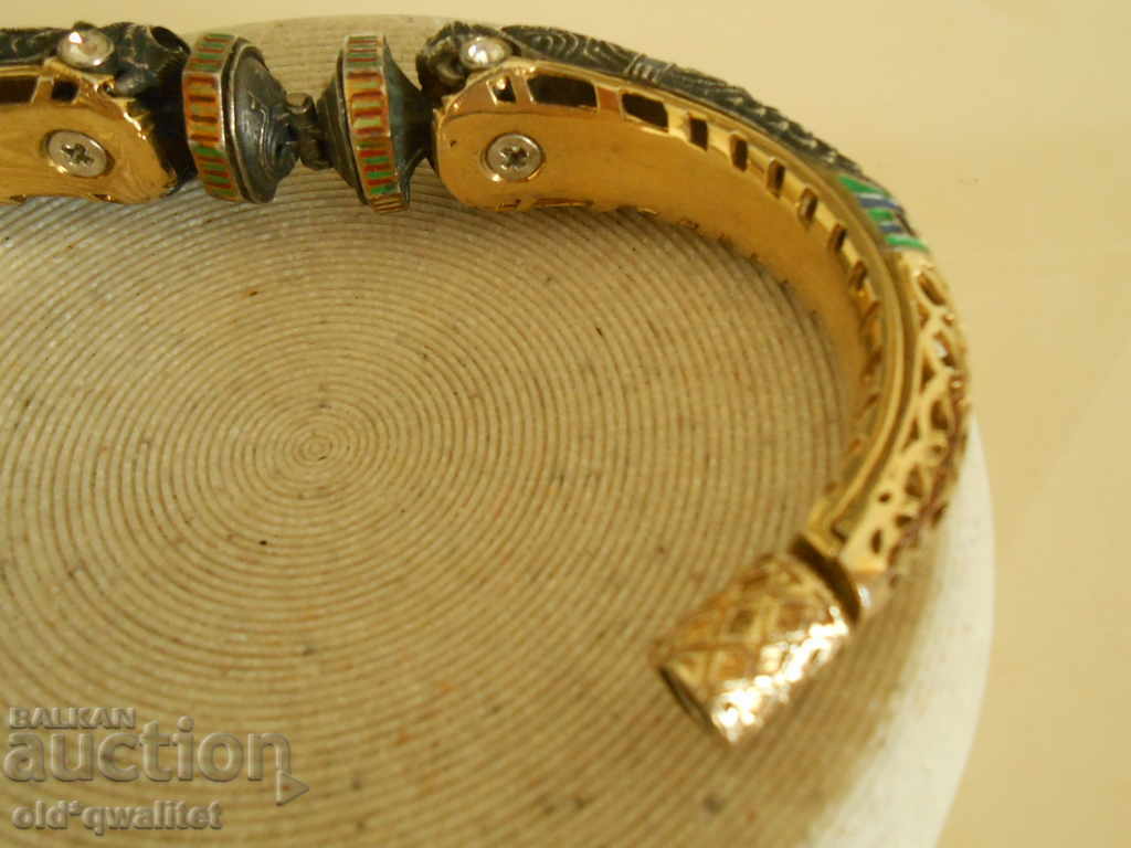 Delivery of Designer SILVER BRACELET, ENAMEL, SILVER 800 Delivery of Designer SILVER BRACELET, ENAMEL, SILVER 800