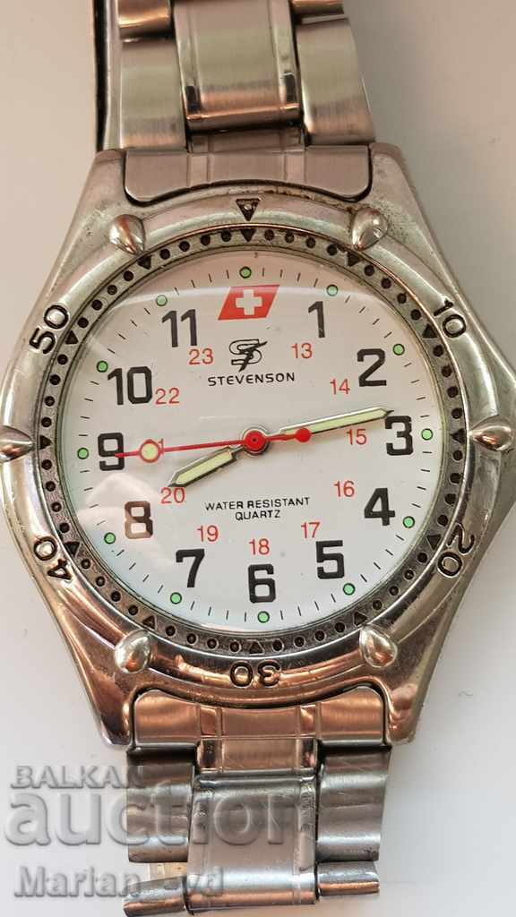 Stevenson quartz watch with price 35.00 BGN | € 17.90 Stevenson quartz watch with price 35.00 BGN | € 17.90