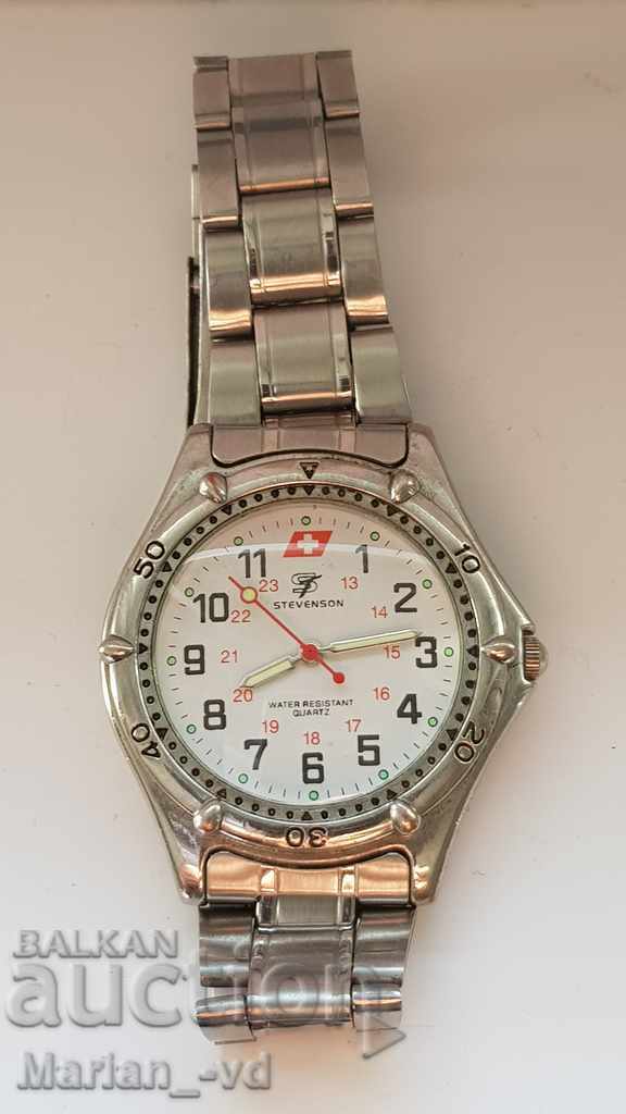 Auction Stevenson quartz watch Auction Stevenson quartz watch