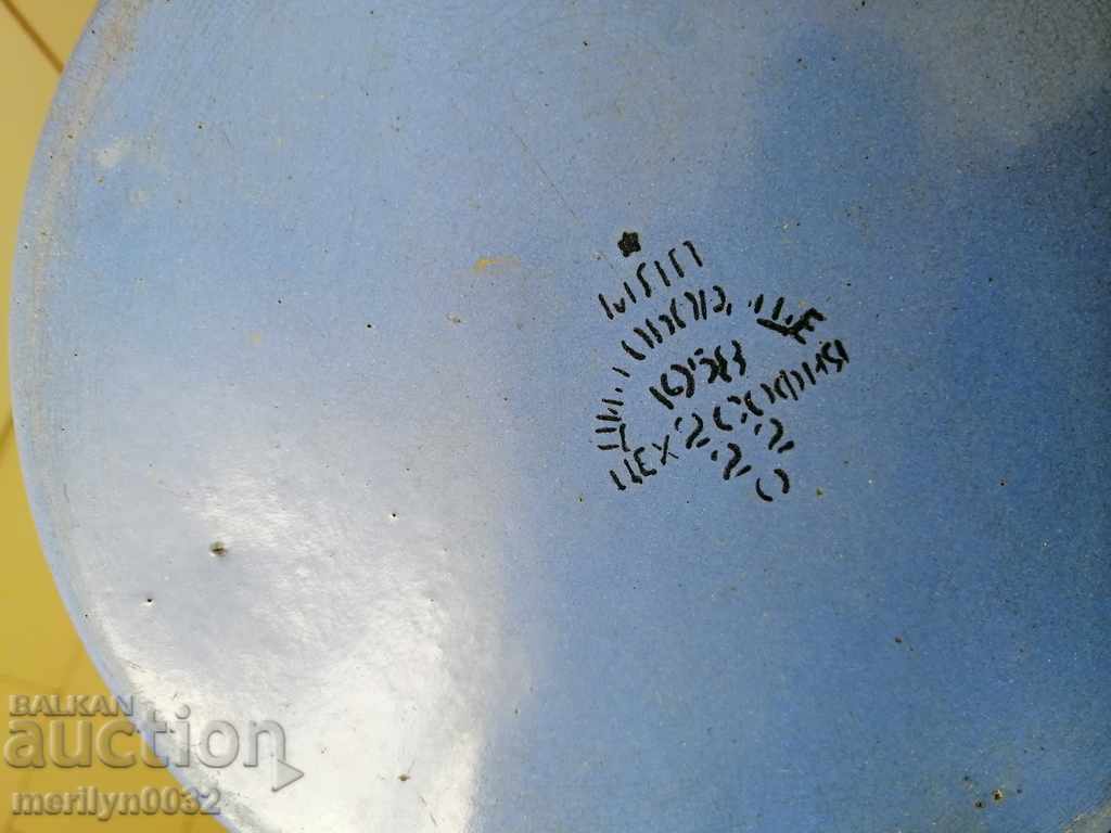 Enameled pan, pan LGB early social - 6 Enameled pan, pan LGB early social - 6