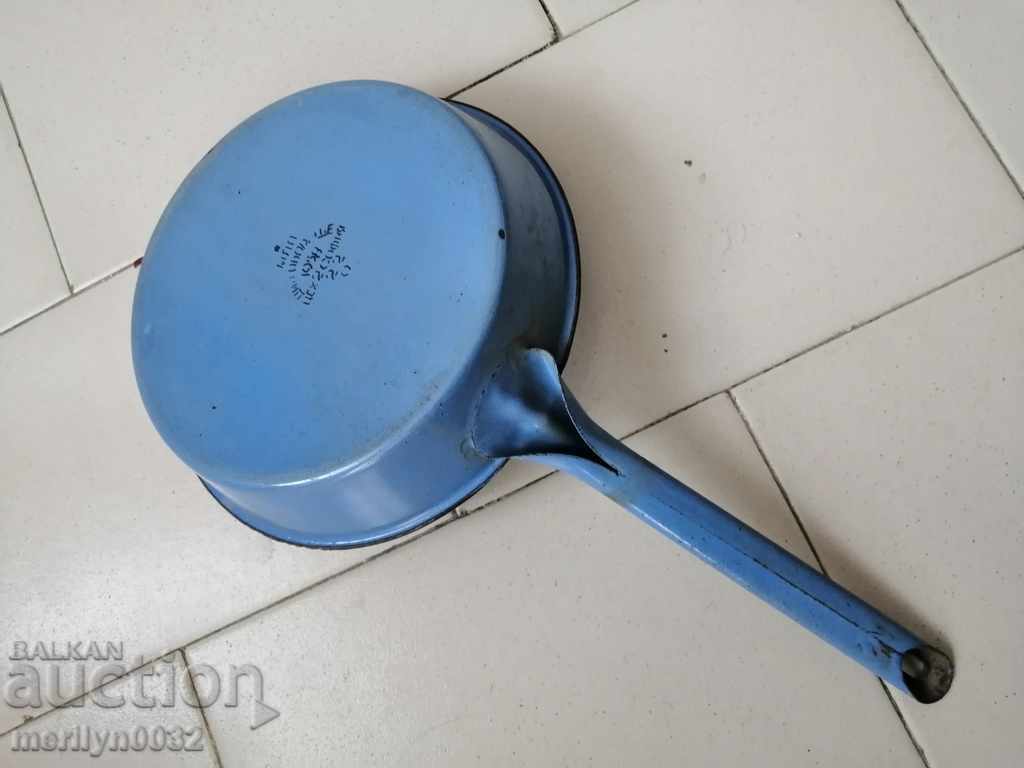 Enameled pan, pan LGB early social - 7 Enameled pan, pan LGB early social - 7