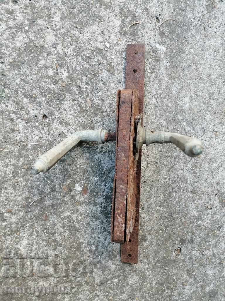 Old lock with bronze fittings Kingdom of Bulgaria - 5 Old lock with bronze fittings Kingdom of Bulgaria - 5