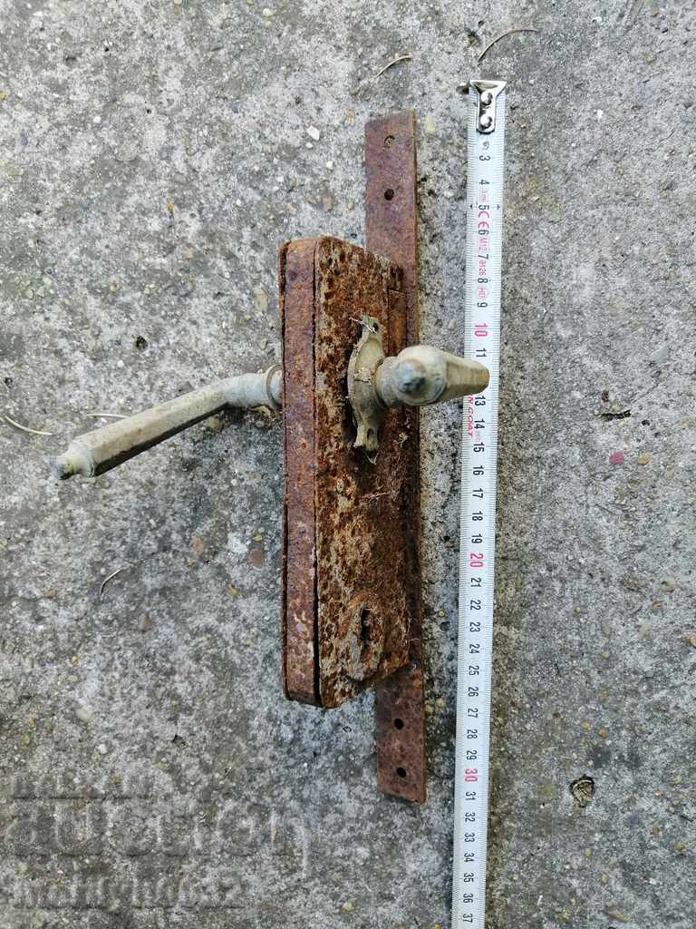 Old lock with bronze fittings Kingdom of Bulgaria - 6 Old lock with bronze fittings Kingdom of Bulgaria - 6