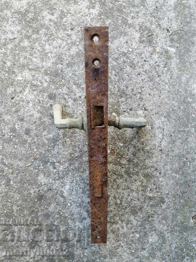 Old lock with bronze fittings Kingdom of Bulgaria - 7 Old lock with bronze fittings Kingdom of Bulgaria - 7