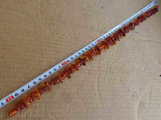 Auction Amber necklace, Baltic amber, silk Auction Amber necklace, Baltic amber, silk