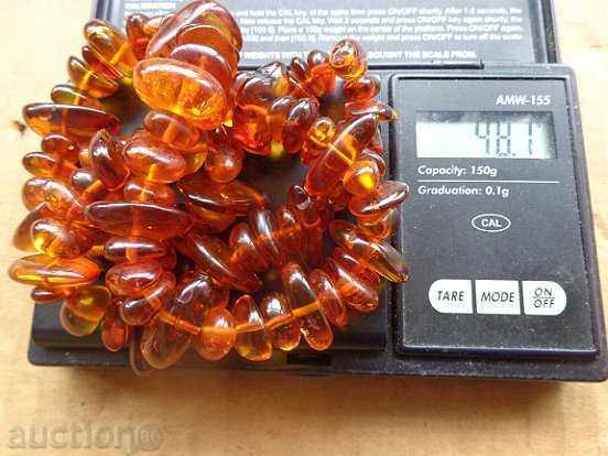 Delivery of Amber necklace, Baltic amber, silk Delivery of Amber necklace, Baltic amber, silk