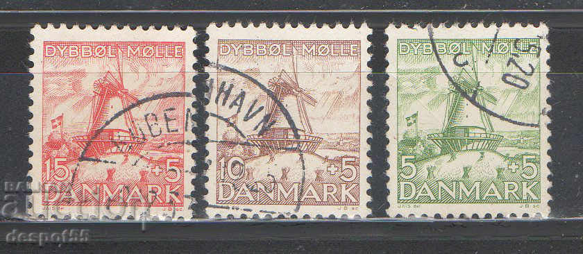 1937. Denmark. The dowel mill.