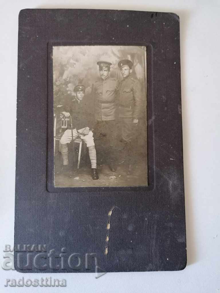 Fotografie de carton foto Primul Război Mondial