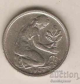 GFR 50 pfennig 1949 F with price 2.20 BGN | € 1.12 GFR 50 pfennig 1949 F with price 2.20 BGN | € 1.12