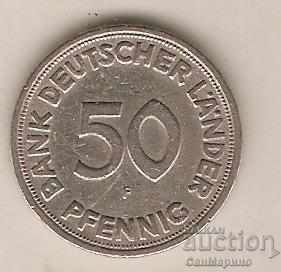 GFR 50 pfennig 1949 Φ