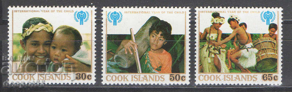 1979. Insulele Cook. Anul internațional al copilului.