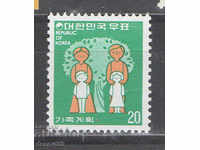 1977. sud. Coreea. Planificare familială.