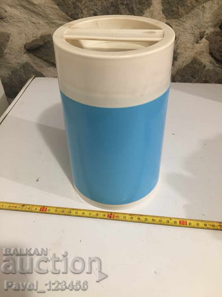 old plastic thermos ???