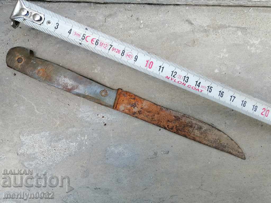 Old knife without guard, blade - 5 Old knife without guard, blade - 5