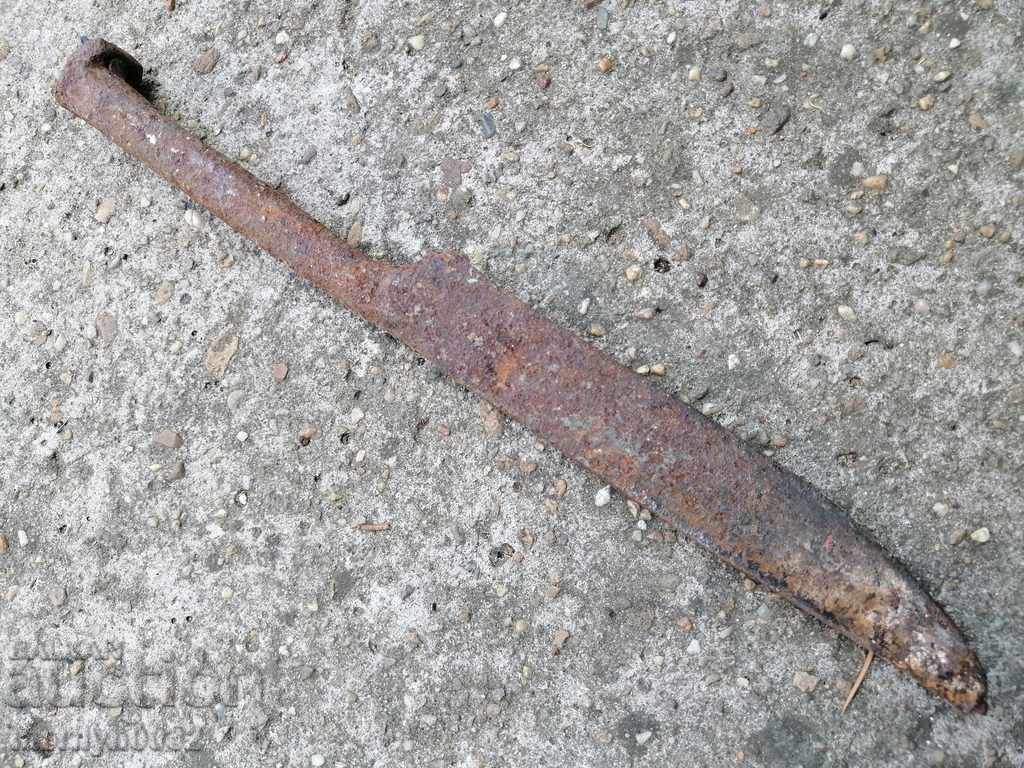 Old hand-forged knife without chereni karakulak shepherd's blade - 5 Old hand-forged knife without chereni karakulak shepherd's blade - 5